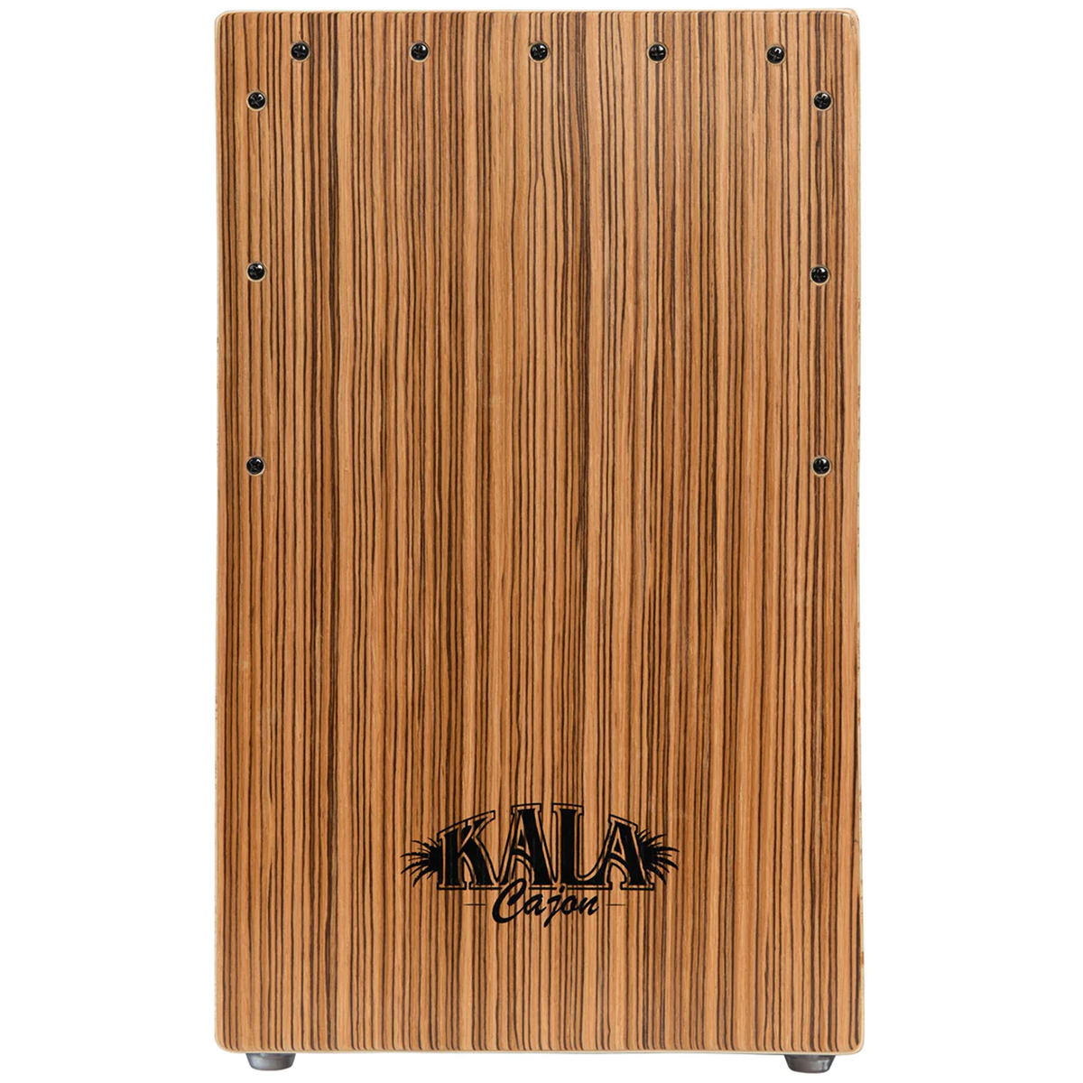 Photos - Acoustic Drum Set Kala Cajon Zebrawood KP-CAJON-ZEBRA 