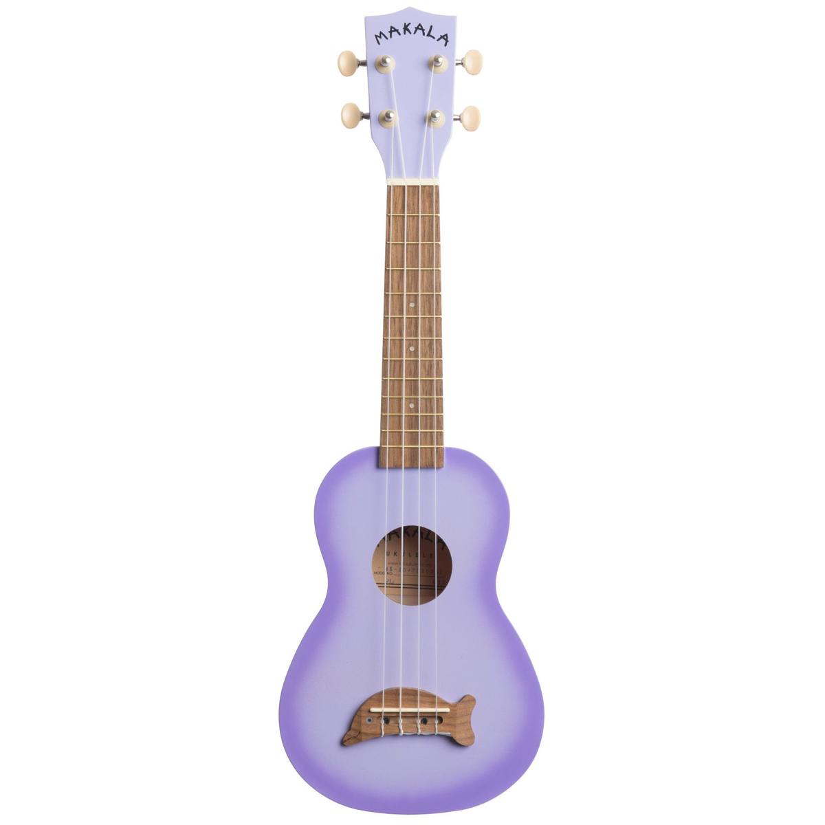 Image of Kala Soprano Dolphin Ukulele Purple Burst