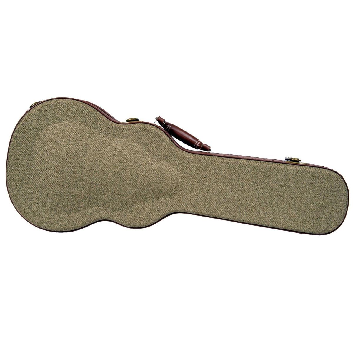 

Kala Olive Tweed Hard Case for Archtop Tenor Ukulele