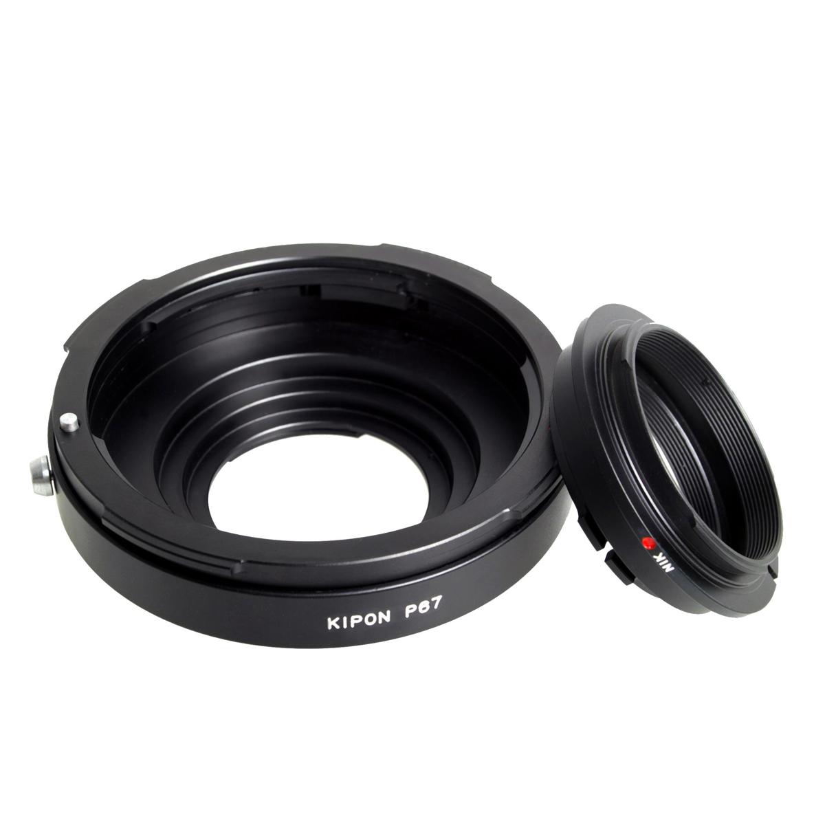 

Kipon Pentax 67 Lens to Nikon F-Mount Camera Lens Adapter
