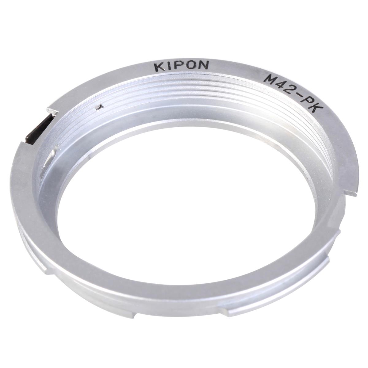 Image of Kipon Pentax M42 Screw Mount Lens to Pentax K Camera Lens Adapter