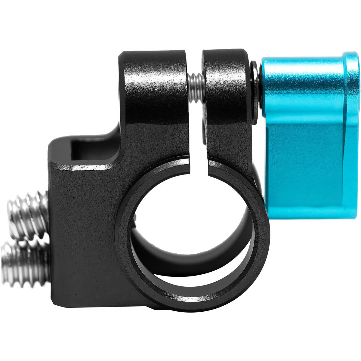 

Kondor Blue 15mm Single Rod Cage Adapter for Follow Focus Gear, Raven Black