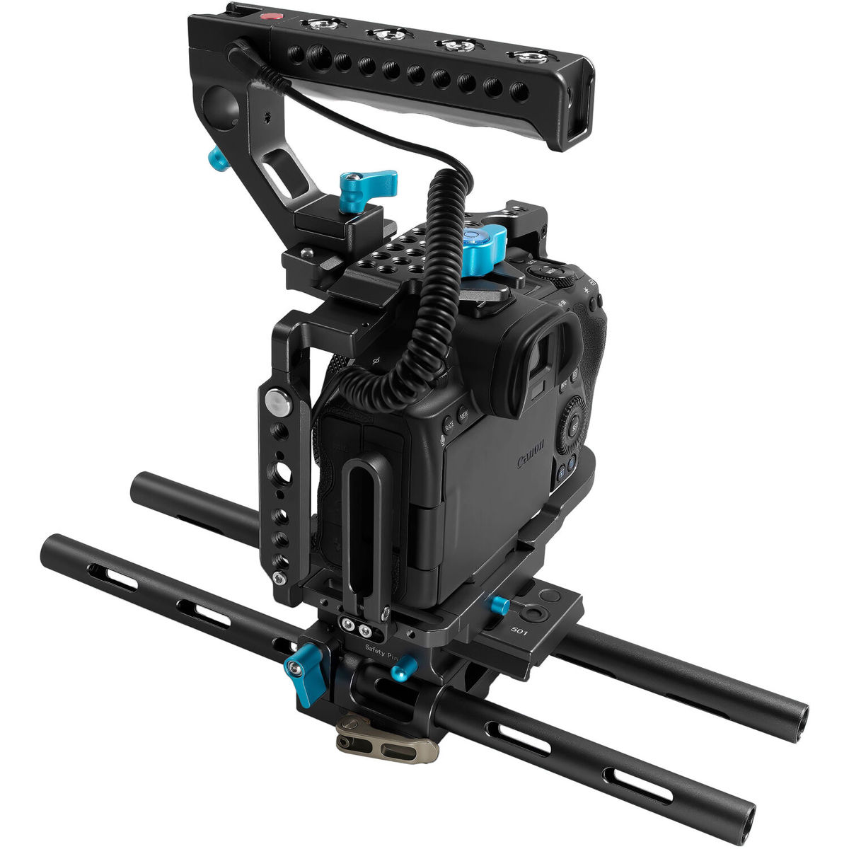 

Kondor Blue Base Rig for Canon EOS R5/R6/R, Raven Black