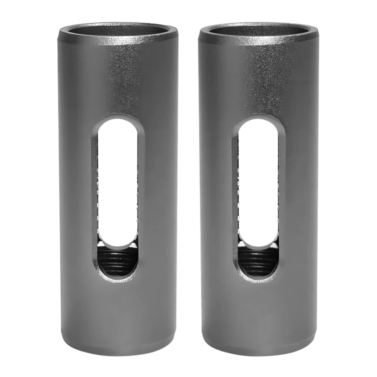 

Kondor Blue 1.5" PPSh 15mm Threaded Aluminum Rod, Space Gray, 2-Pack