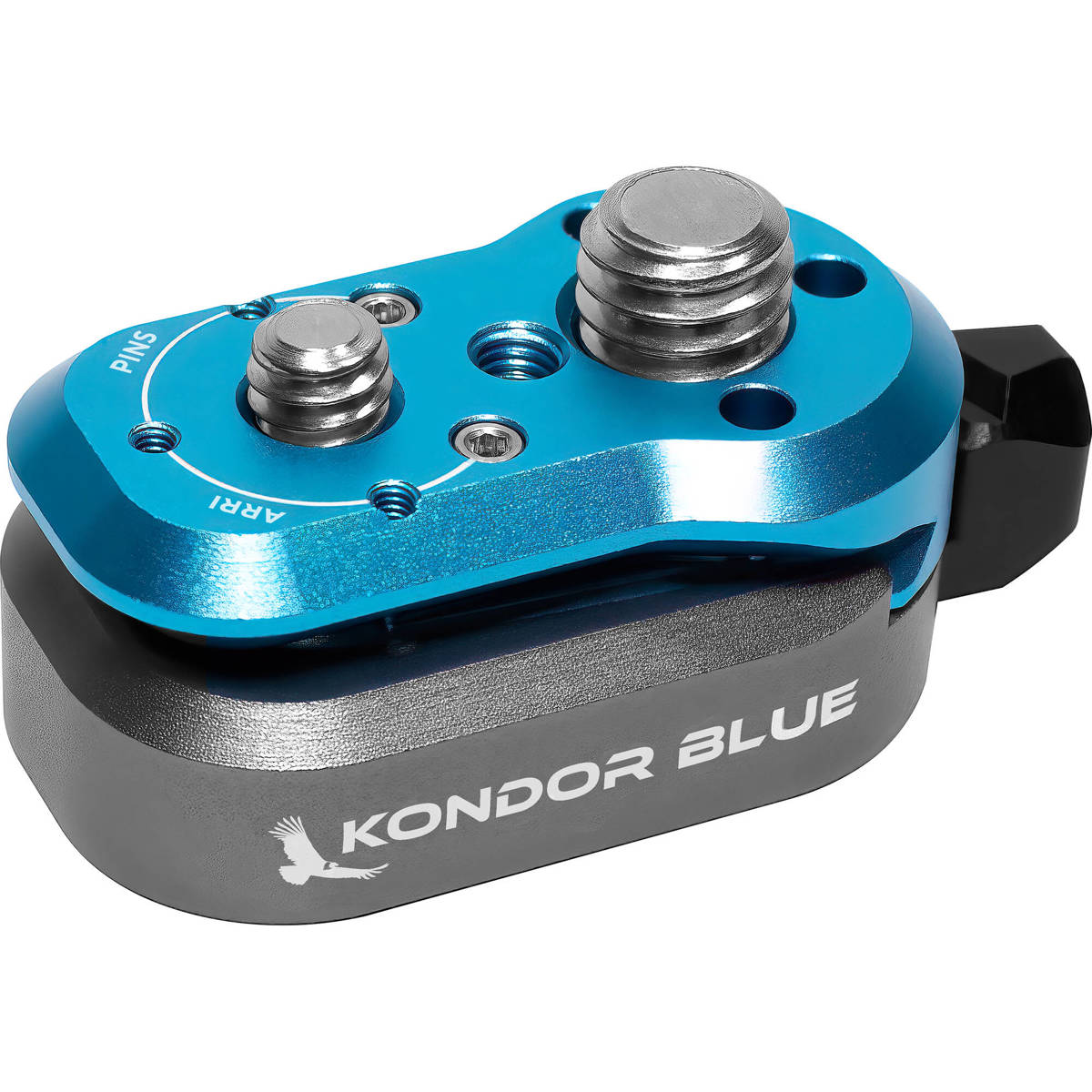 

Kondor Blue Kondor Mini Lock Quick Release Plate for Professional Camera Workflows Kondor Blue Male Plate + Female Receiver