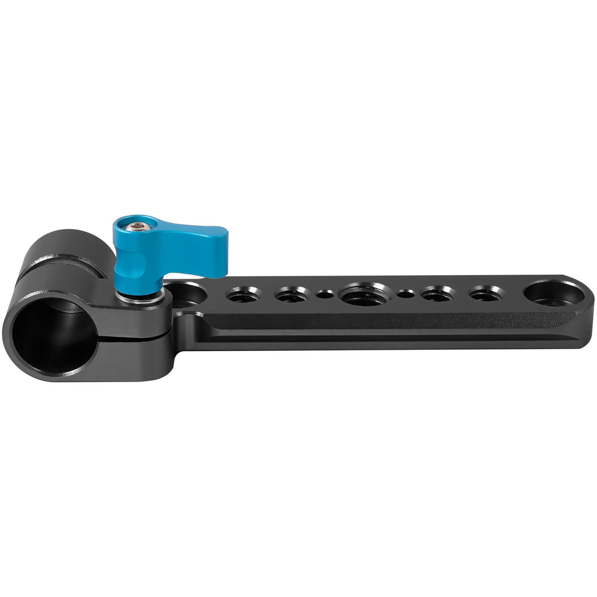 

Kondor Blue Top NATO Rail with 15mm Rod Clamp for RED V-RAPTOR, Raven Black