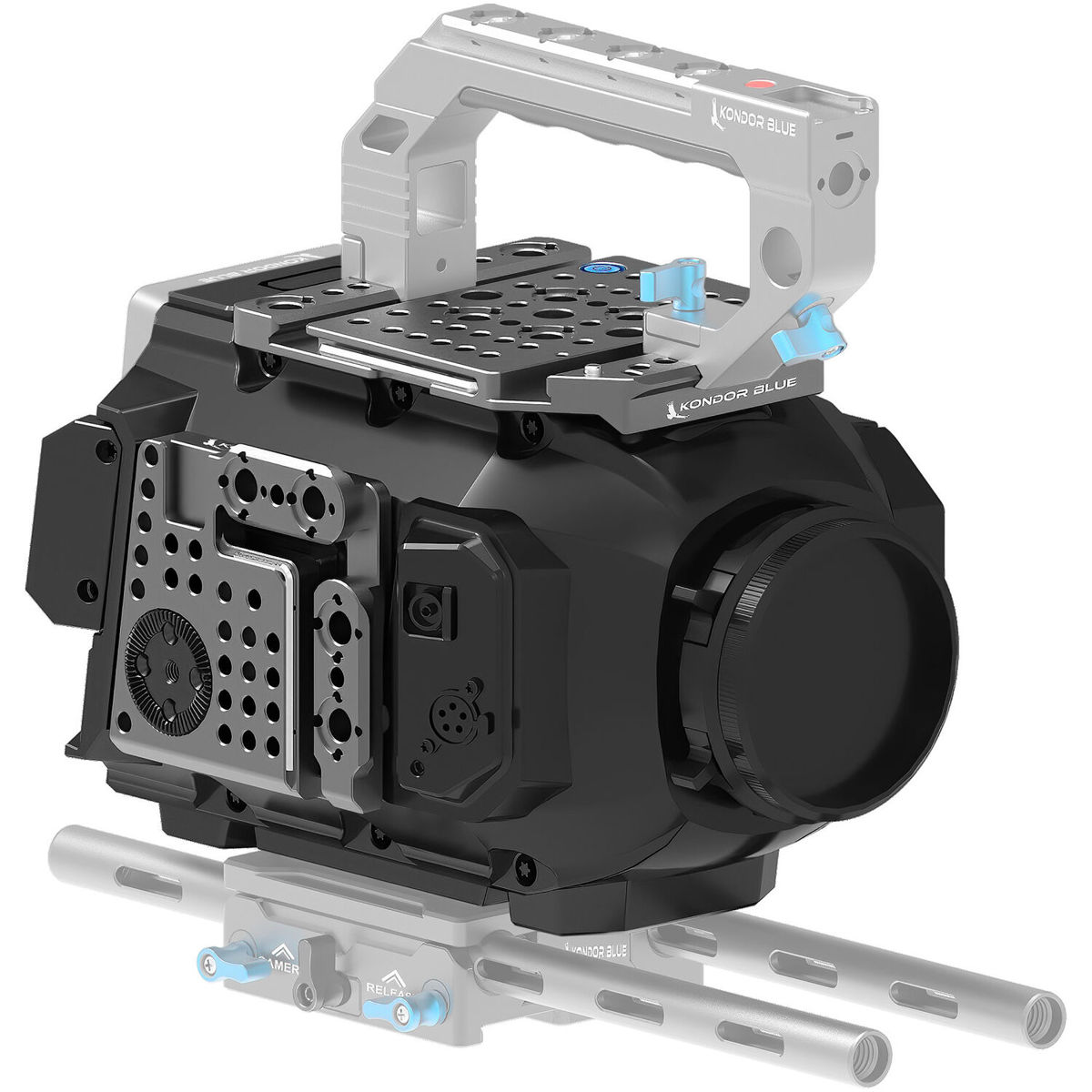 

Kondor Blue Camera Cage for Blackmagic URSA Mini 12K/4.6K/4K, Space Gray