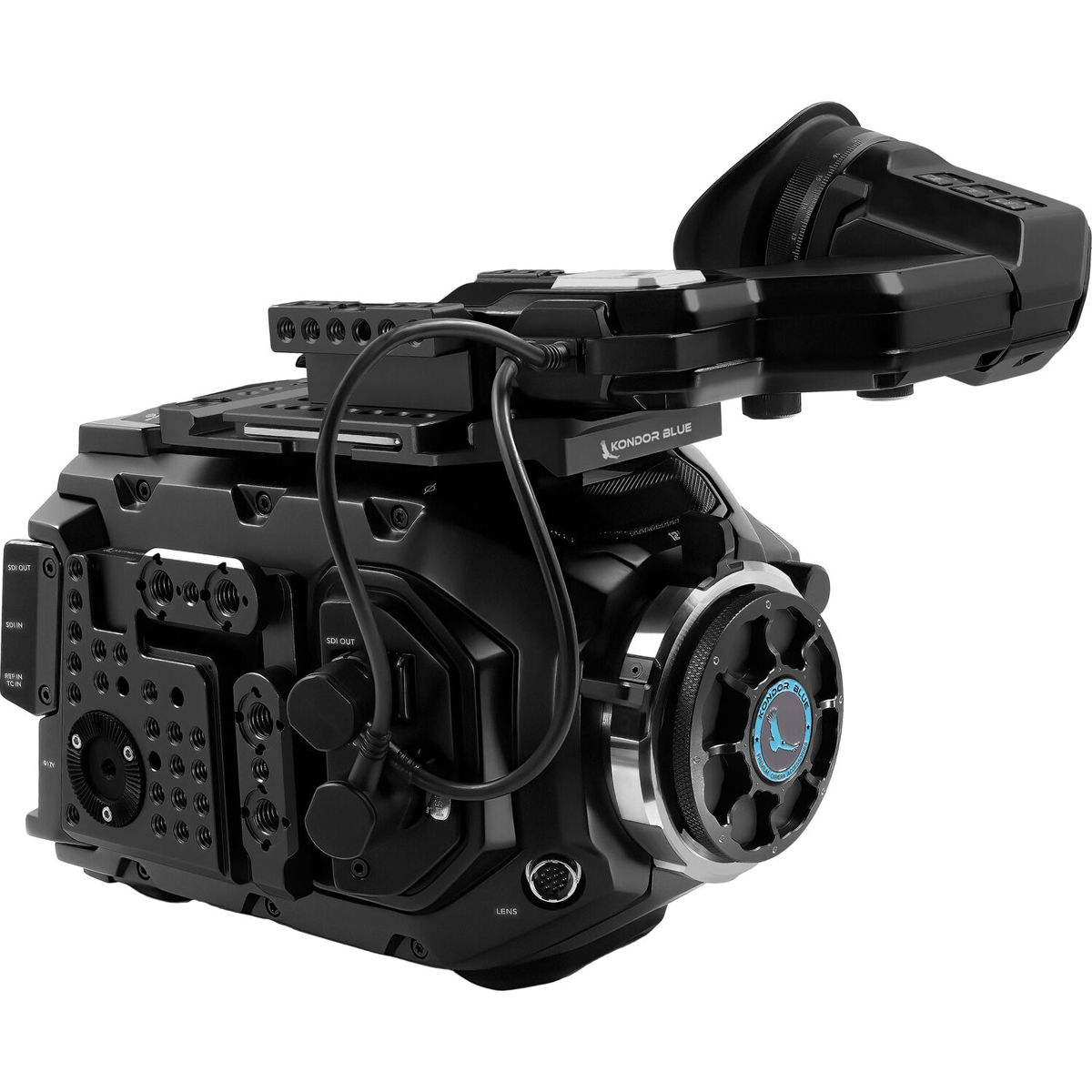 

Kondor Blue Camera Cage for Blackmagic URSA Mini 12K/4.6K/4K, Raven Black