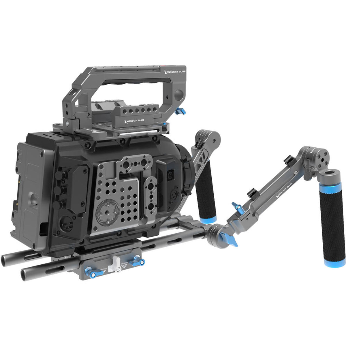 

Kondor Blue Ultimate Rig for Blackmagic Design URSA Mini 12K/4.6K/4K, Space Gray