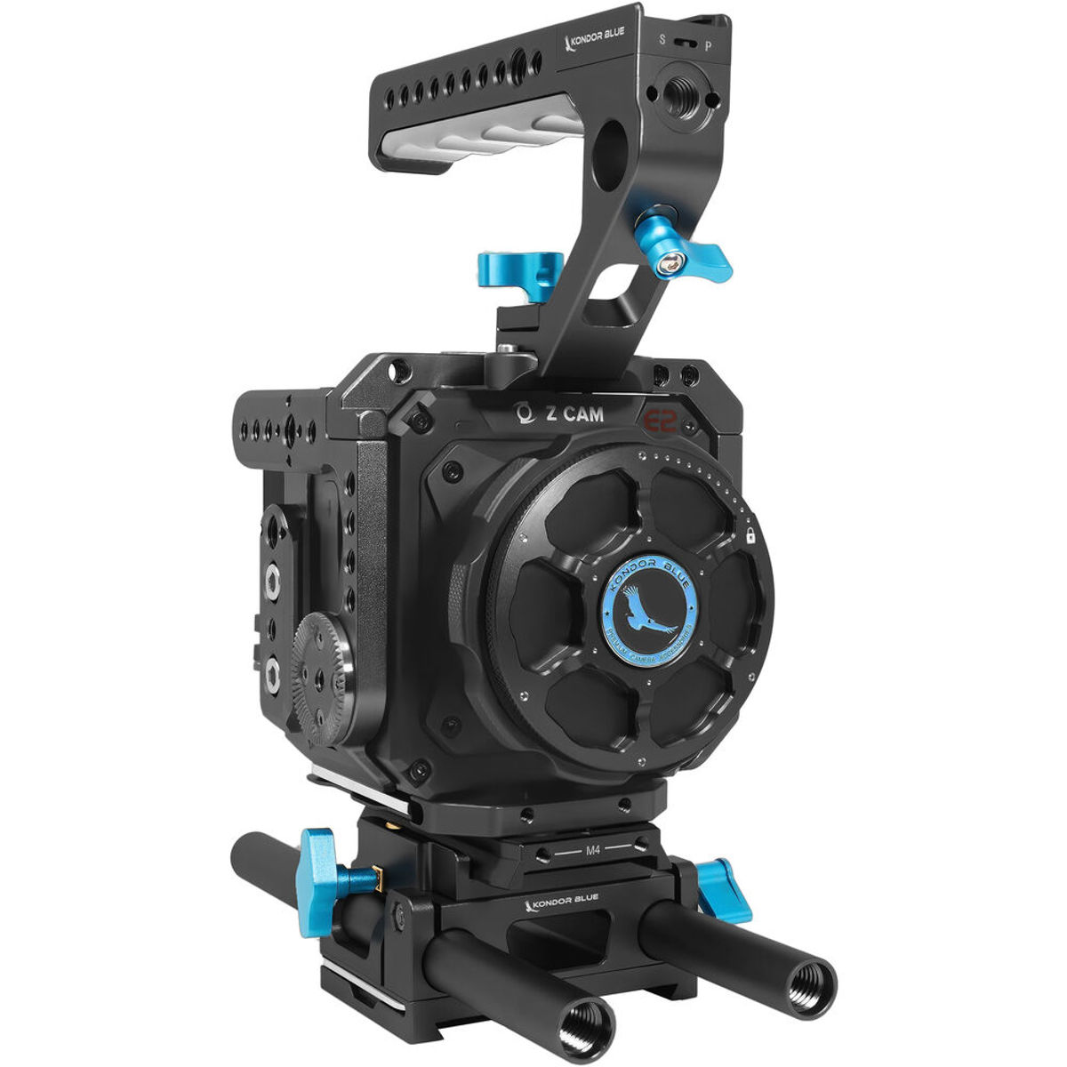 

Kondor Blue Base Rig for Z Cam E2 Flagship M4/S6/F6/F8, Raven Black