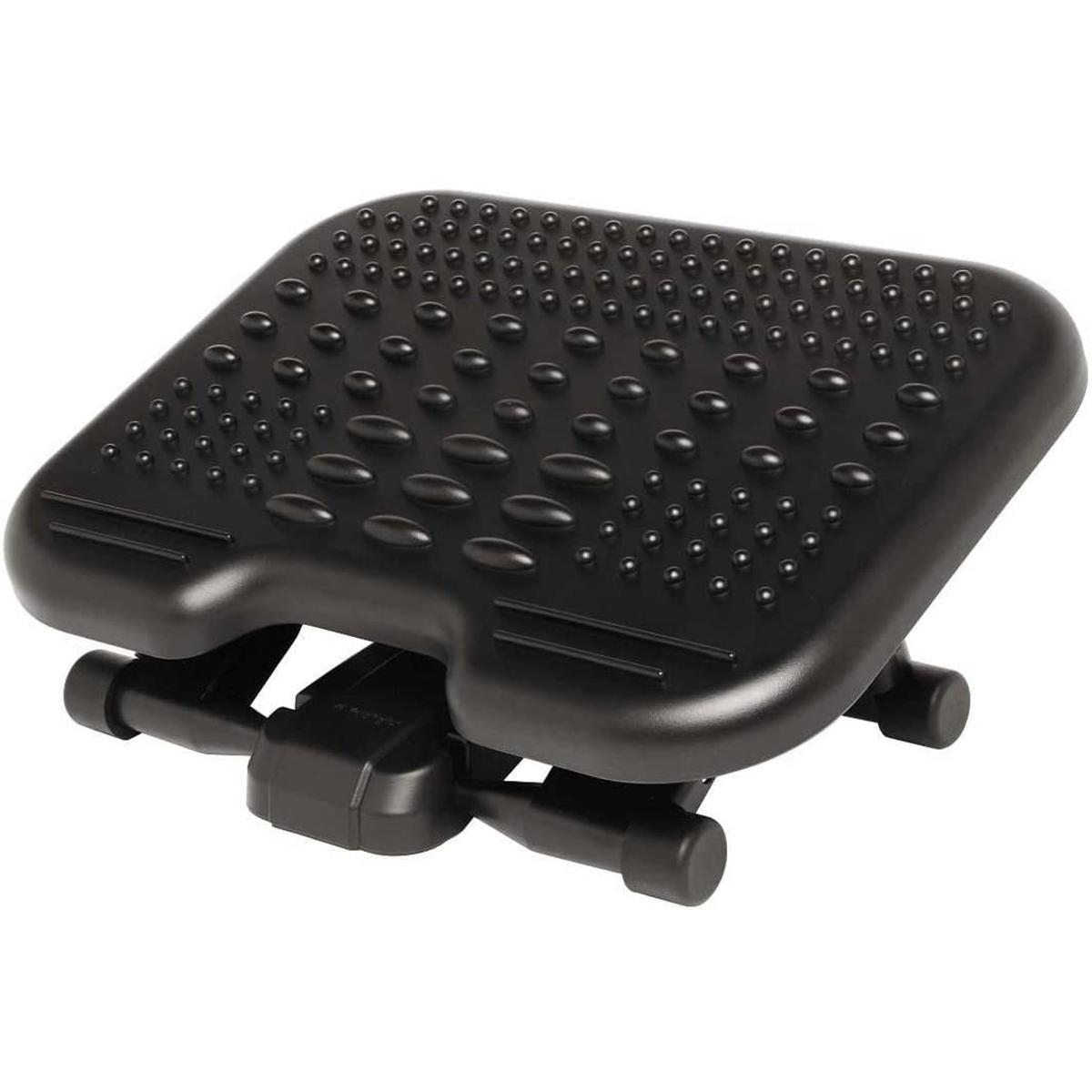 

Kensington SoleMassage Exercising Ergonomic Footrest, Gray