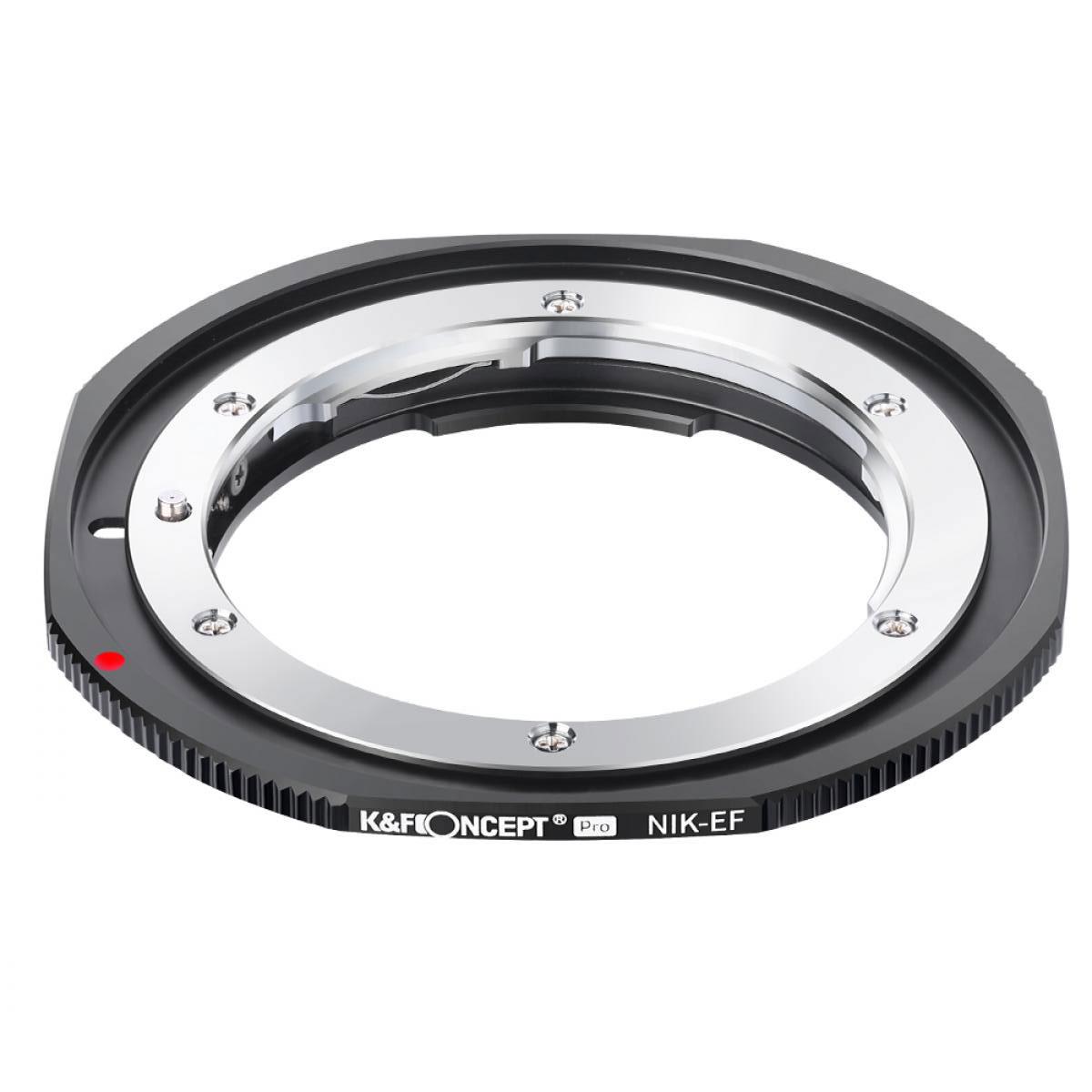 Image of K&amp;F Concept M11135 Nikon F Lenses to Canon EOS R Lens Adapter Ring