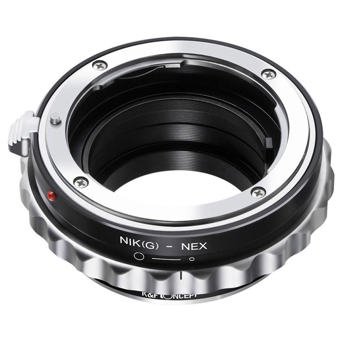 Photos - Teleconverter / Lens Mount Adapter K&F CONCEPT K&F Concept High Precision Lens Adapter Mount,NIK(G)-NEX KF06.070 