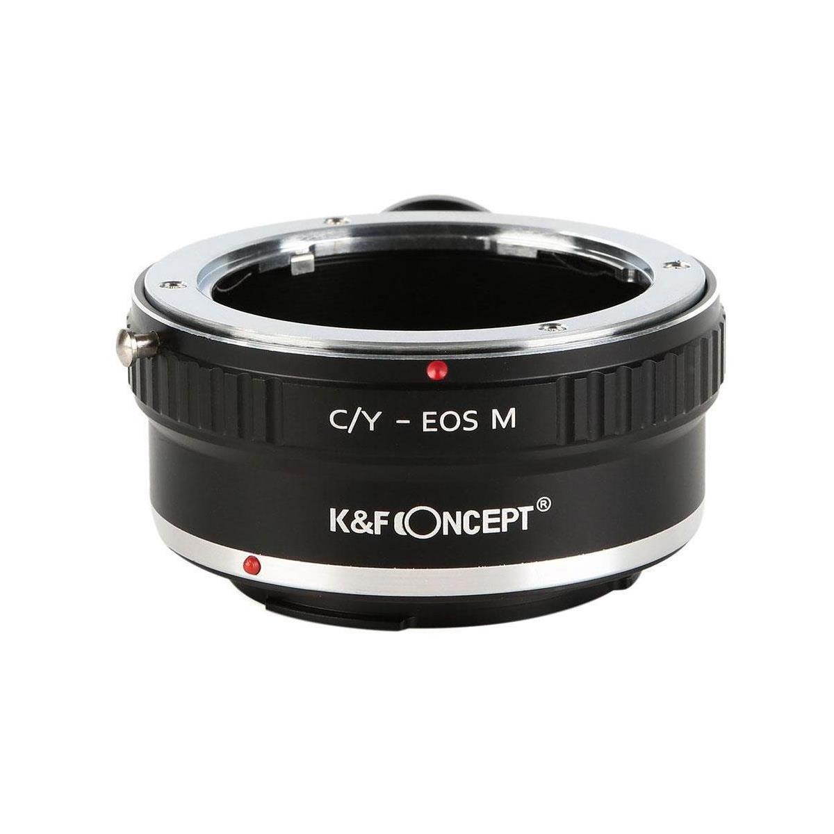 

K&F Concept High Precision Lens Adapter Mount,C/Y-EOS M with Tripod Connector