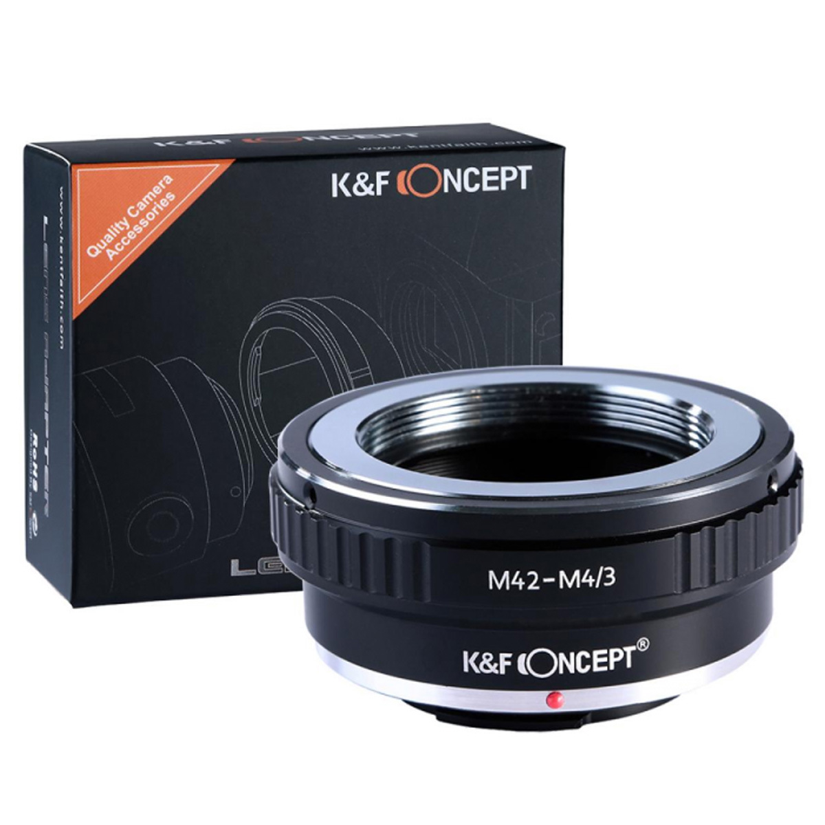 

K&F Concept High Precision Lens Adapter, Cooper Mount, M42-M4/3 II