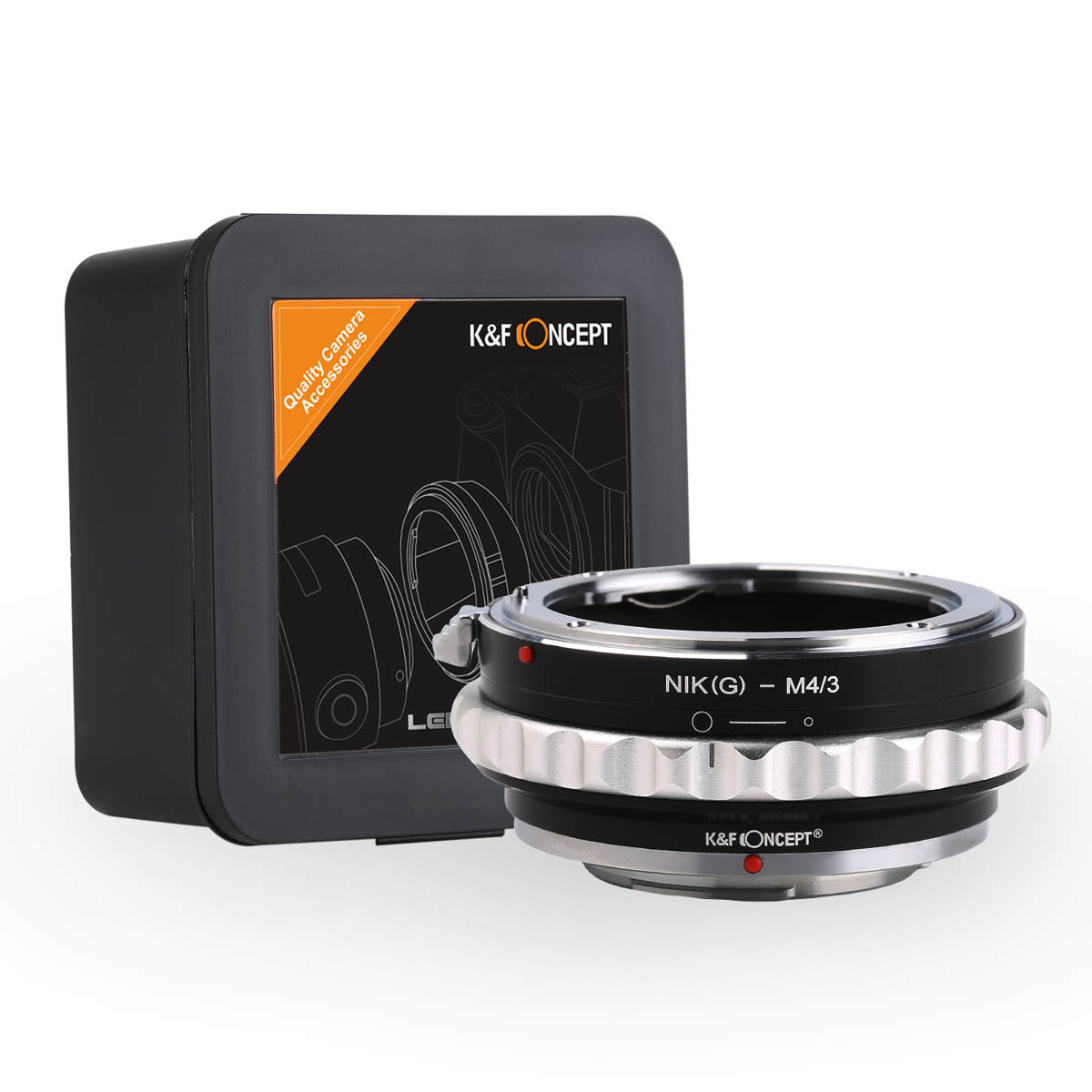

K&F Concept High Precision Lens Adapter, Cooper Mount, NIK(G)-M4/3 II