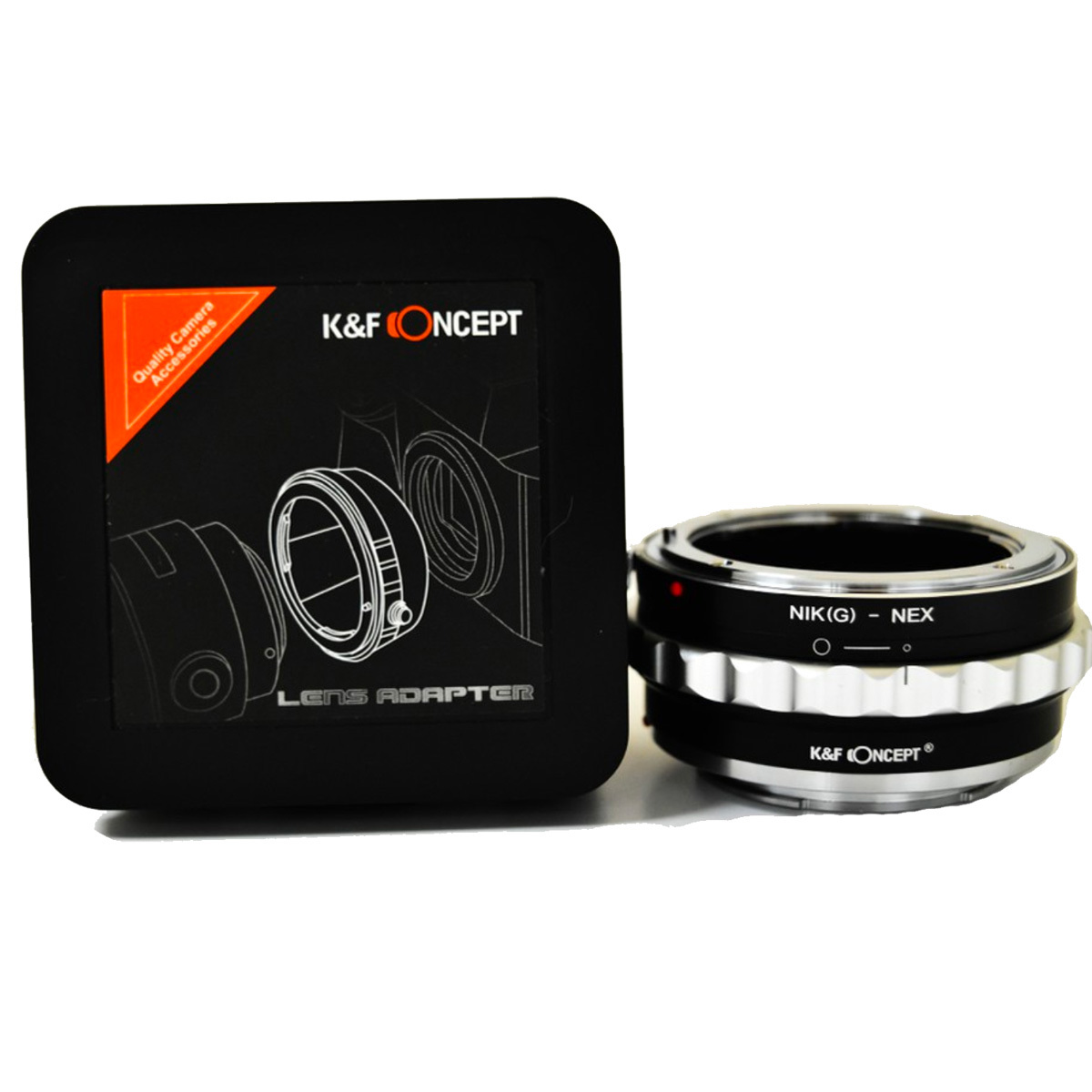

K&F Concept High Precision Lens Adapter, Cooper Mount, NIK(G)-NEX II