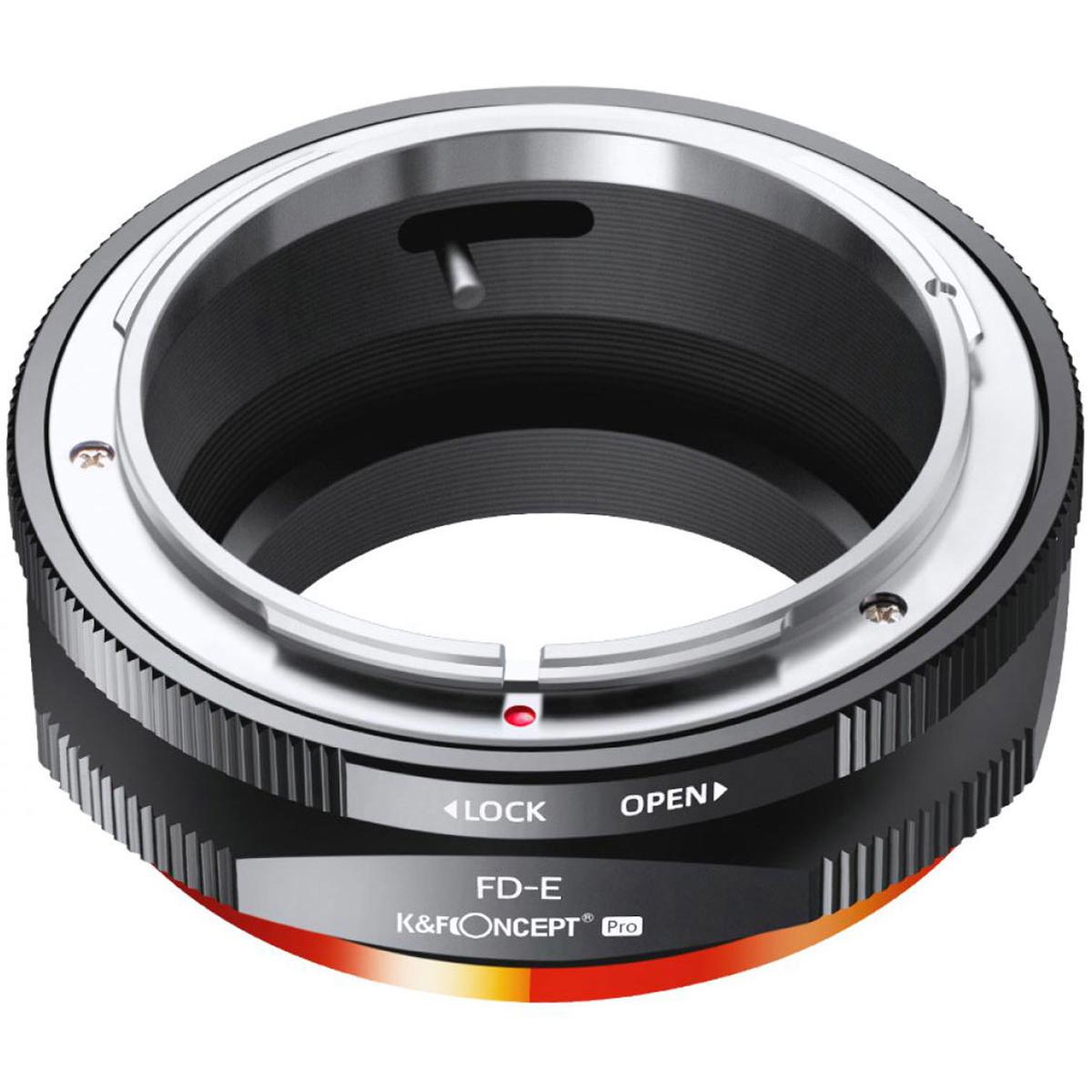 

K&F Concept KF M13105 High-Precision Lens Adapter Ring, Matte Paint, Orange