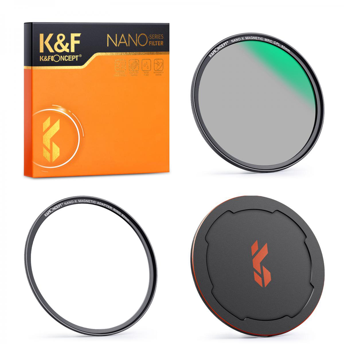 

K&F Concept 58mm Nano-X CPL Magnetic Filter