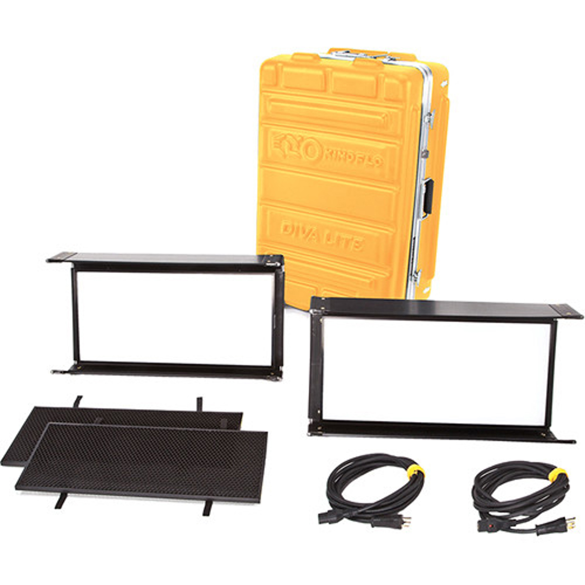 

Kino Flo Diva-Lite LED 20 DMX 2-Light Kit with Flight Case, Univ 120U
