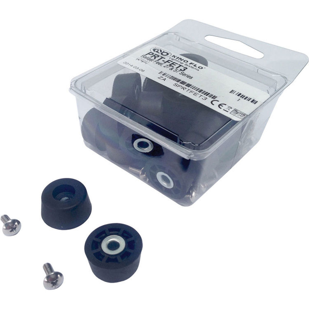 

Kino Flo Feet for 27 and 57 Series Ballasts, 24 Pack