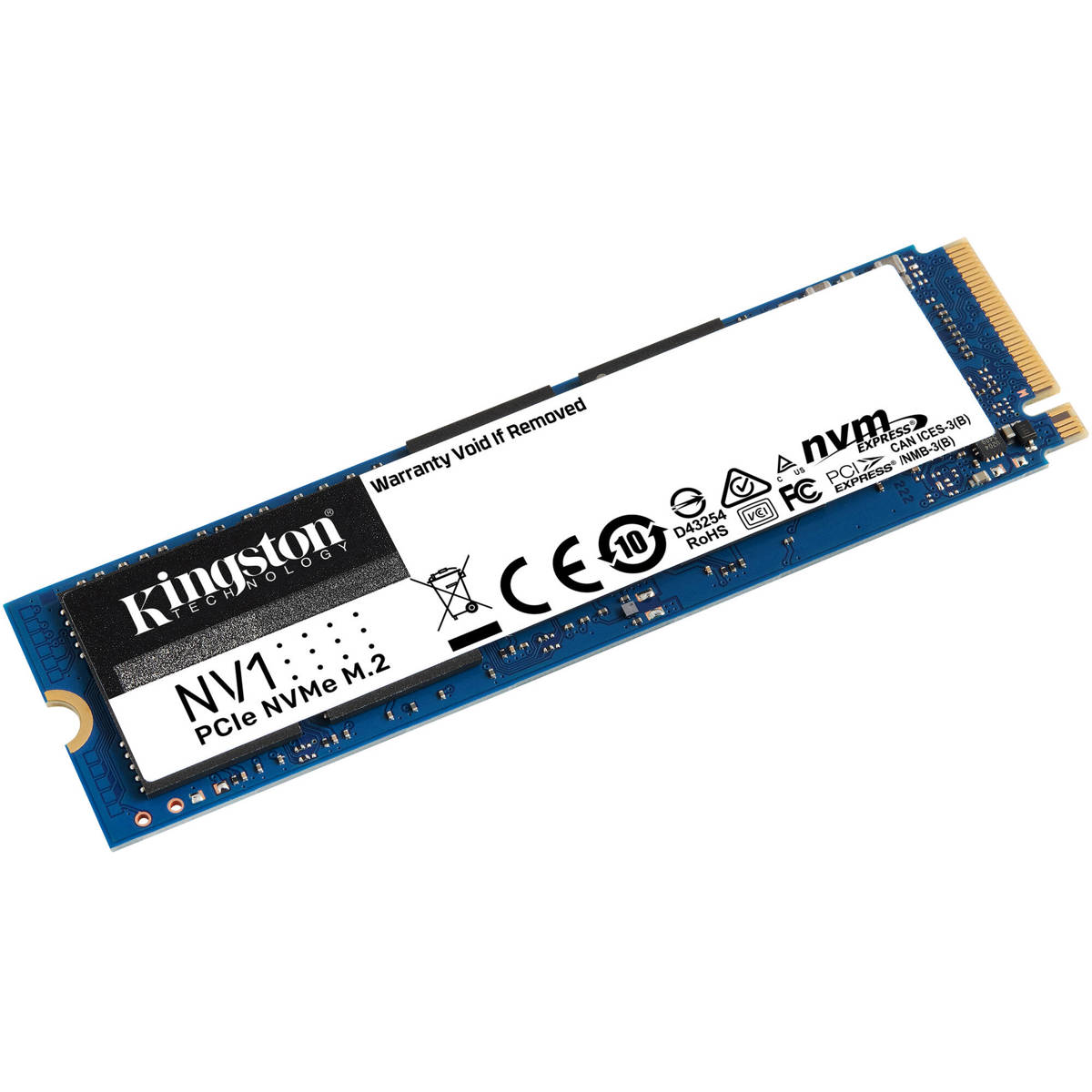 

Kingston Technology NV1 250GB NVMe PCIe Gen 3.0 x4 M.2 2280 Internal SSD