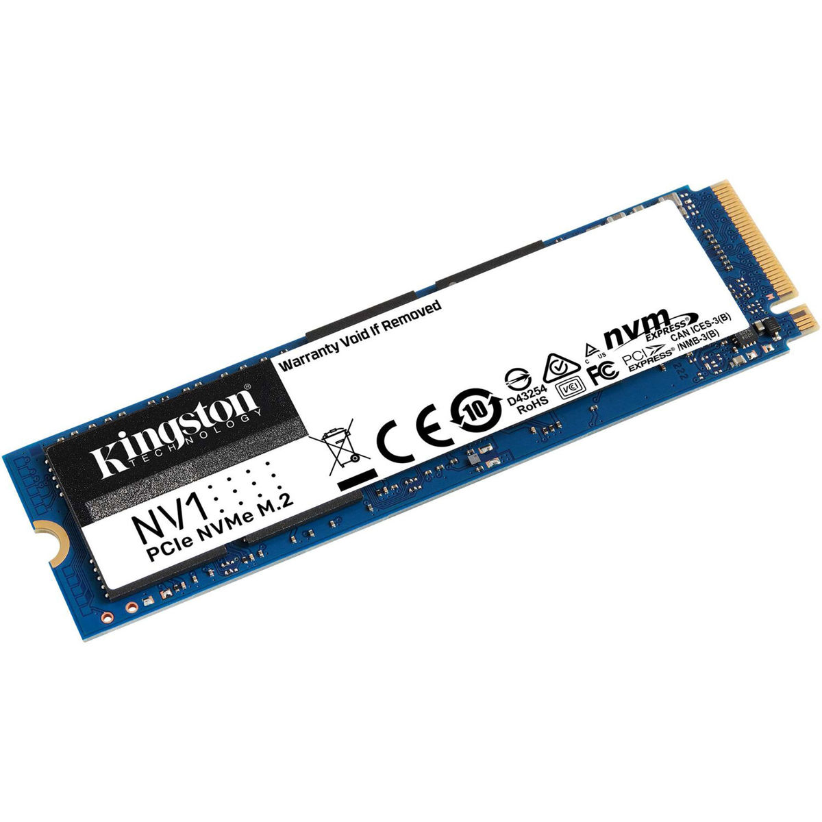 

Kingston Technology NV1 500GB M.2 2280 NVMe Internal SSD