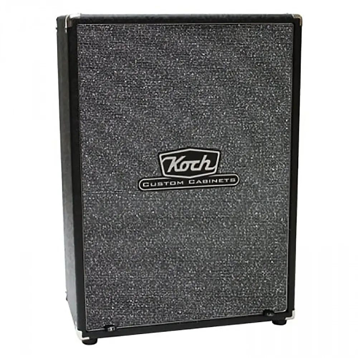 

KOCH KCC212-V 2x12" 180W Rear Mounted Vertical Speaker Cabinet, Silver Tolex