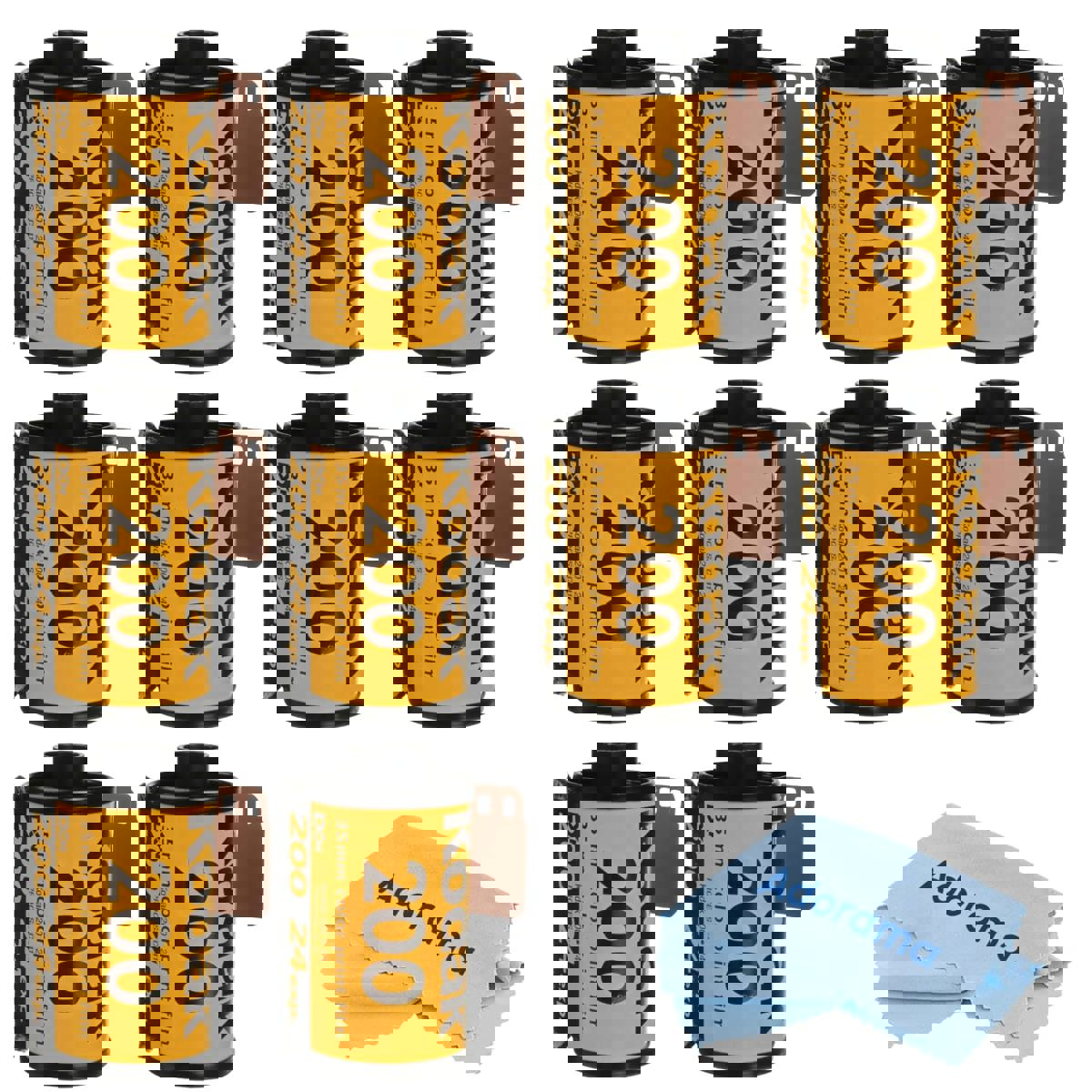 

Kodak Kodacolor Gold 200 Negative Film ISO200, 24 Ex, USA 10-Pack
