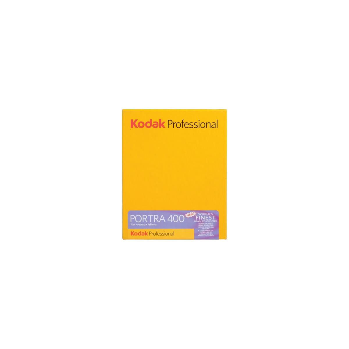 Цветная негативная пленка KODAK Portra 400, 4x5 дюймов, 10 листов, США, № 8806465