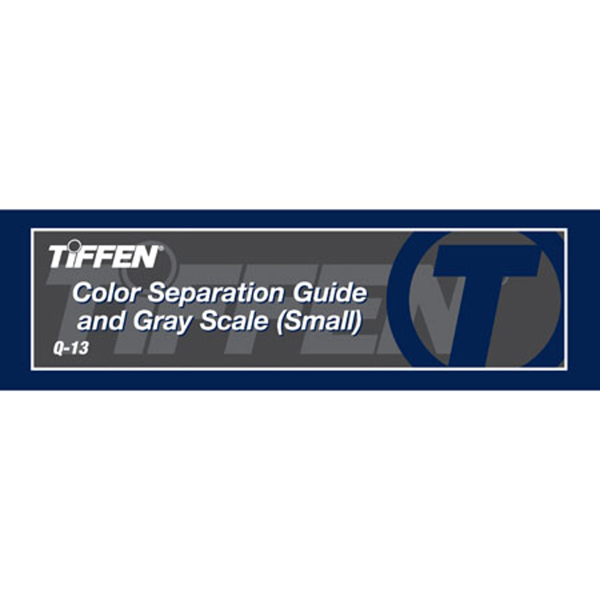 Q-13 Gray Scale Reference Card Tiffen Q-13 Color Separation & Gray ...