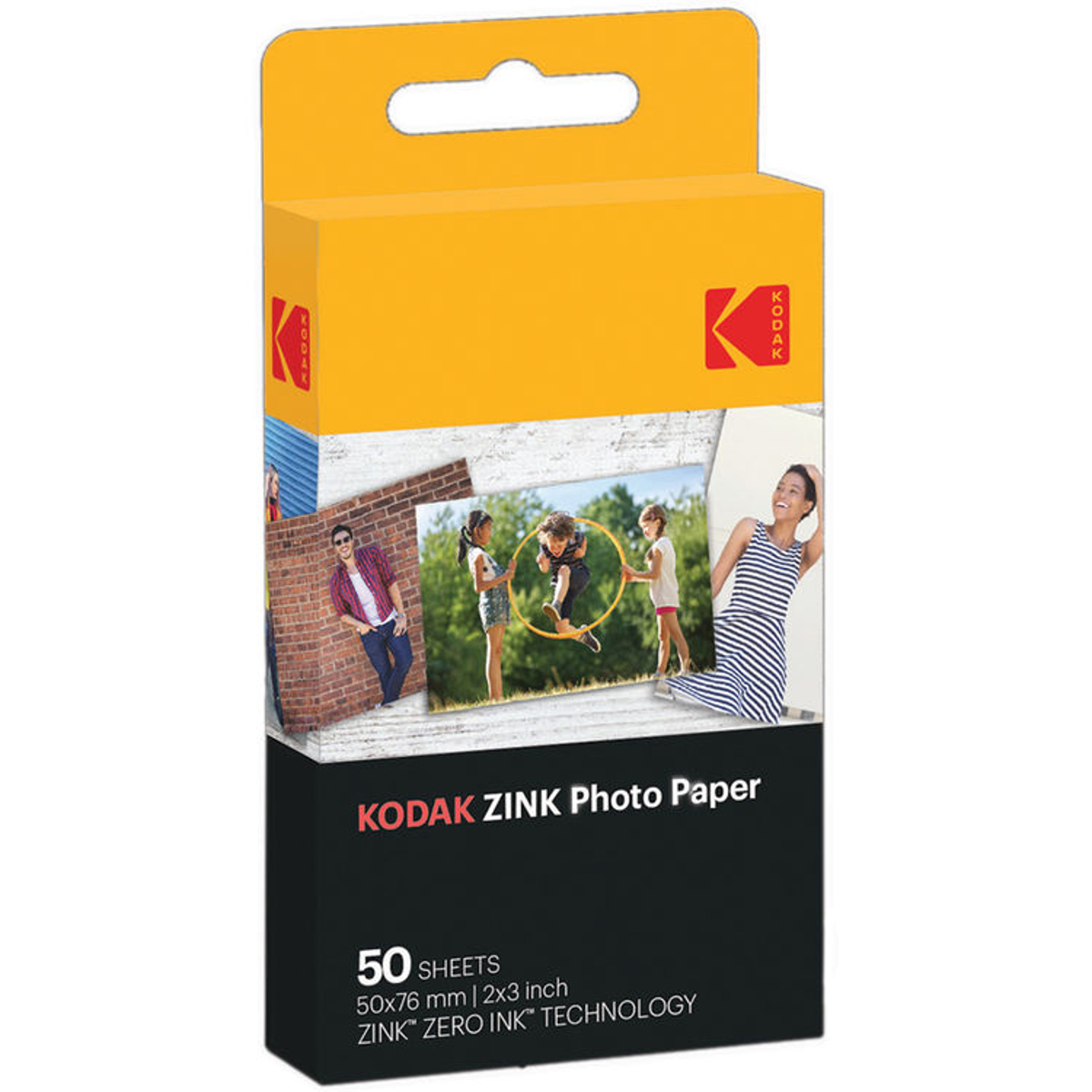 

KODAK Kodak 2x3" Photo Paper for ZINK Printer and Camera, 50 Sheets