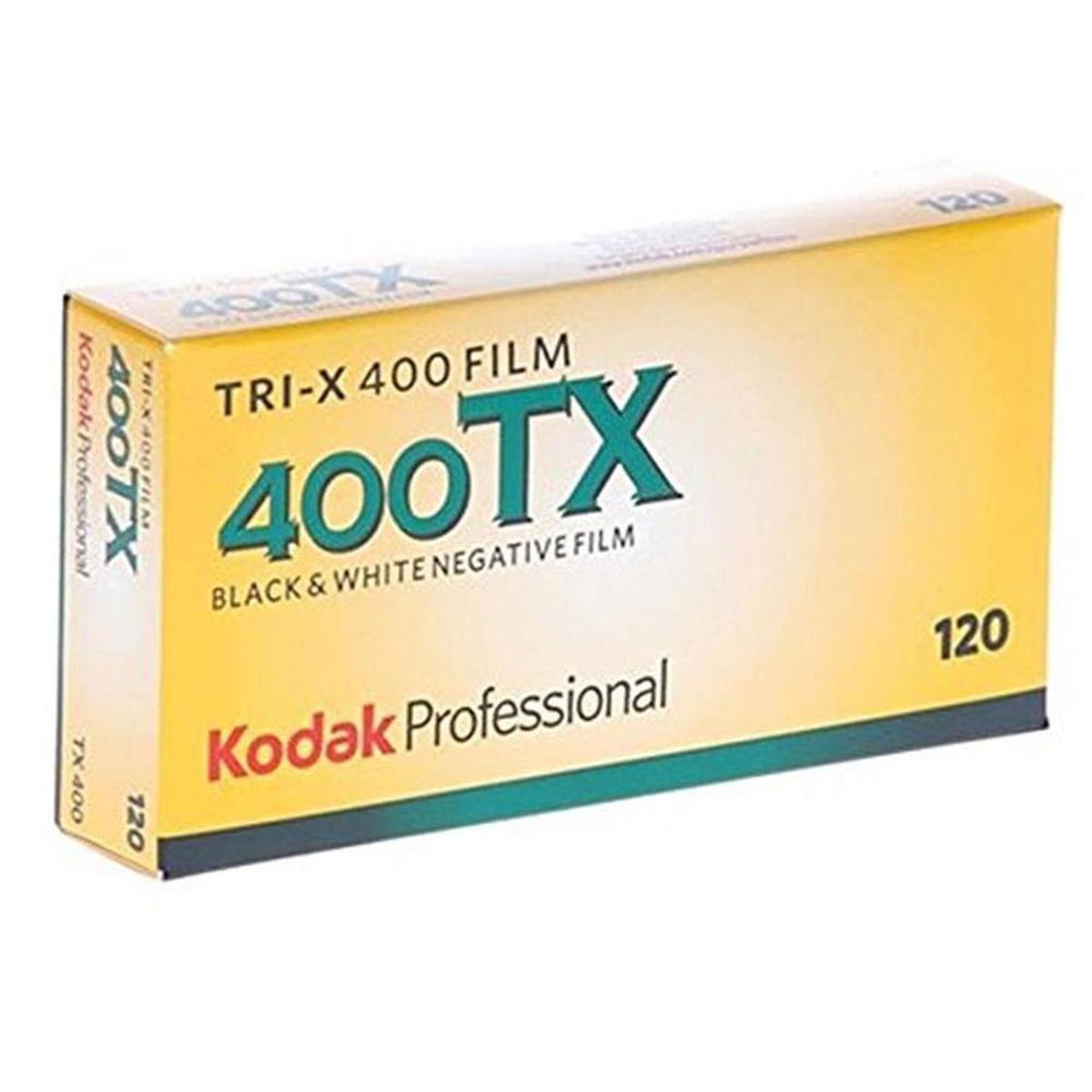 

Kodak Tri-X Pan 400, Five Pack of TX 120 Black & White Negative Film