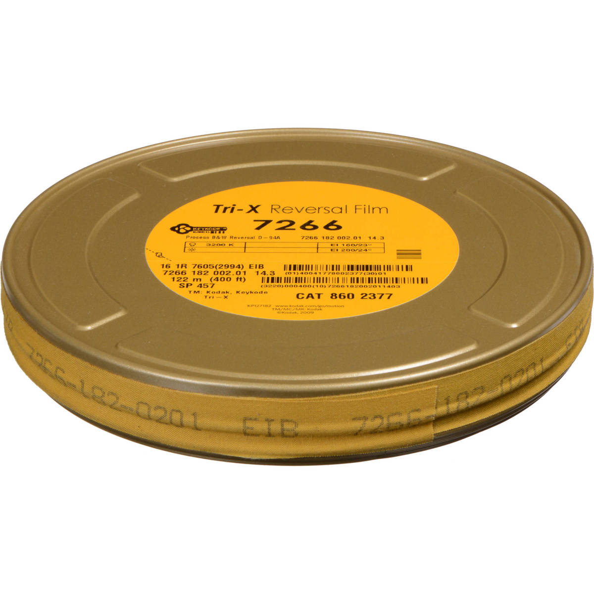 

KODAK TRI-X Reversal Film 7266 / SP457 / 16 mm x 400 ft roll