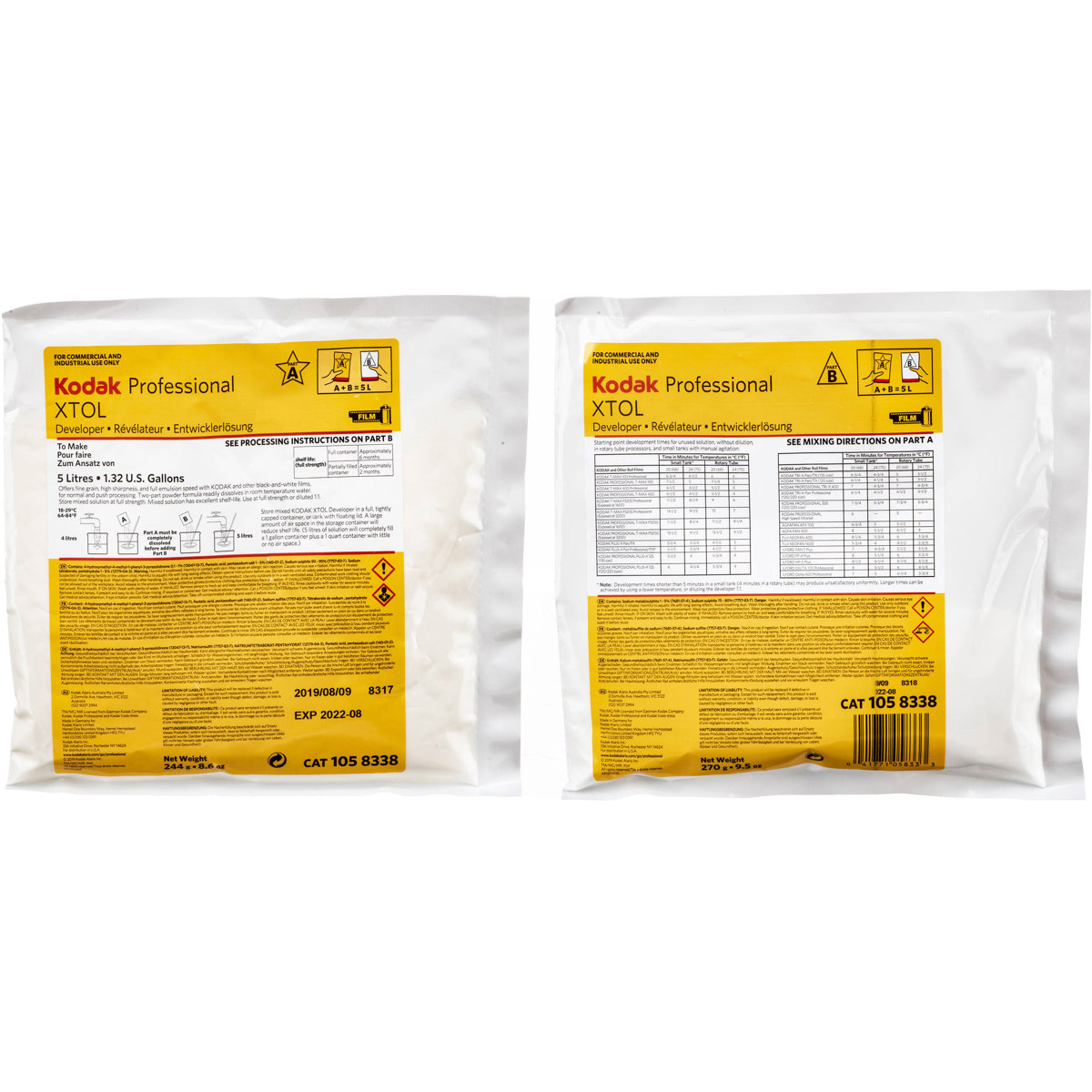 

KODAK Kodak Professional XTOL Powder Developer, Makes 5 Liters