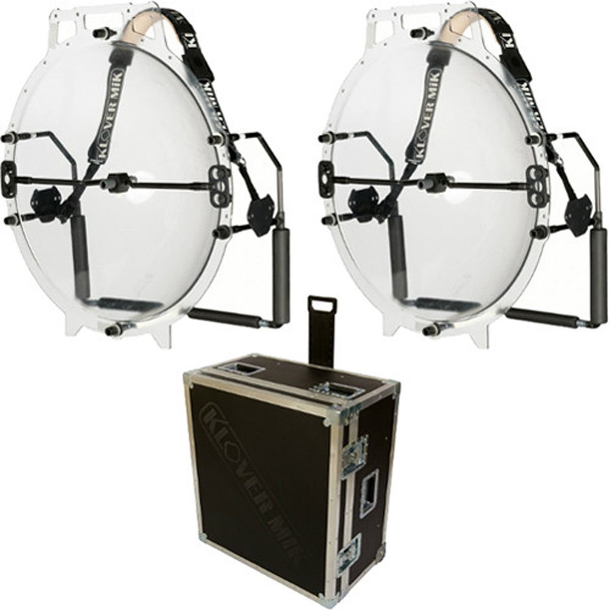 

Klover Dual MiK 26 Parabolic Collector Kit, 2x Remote Audio HN7506 Headphone