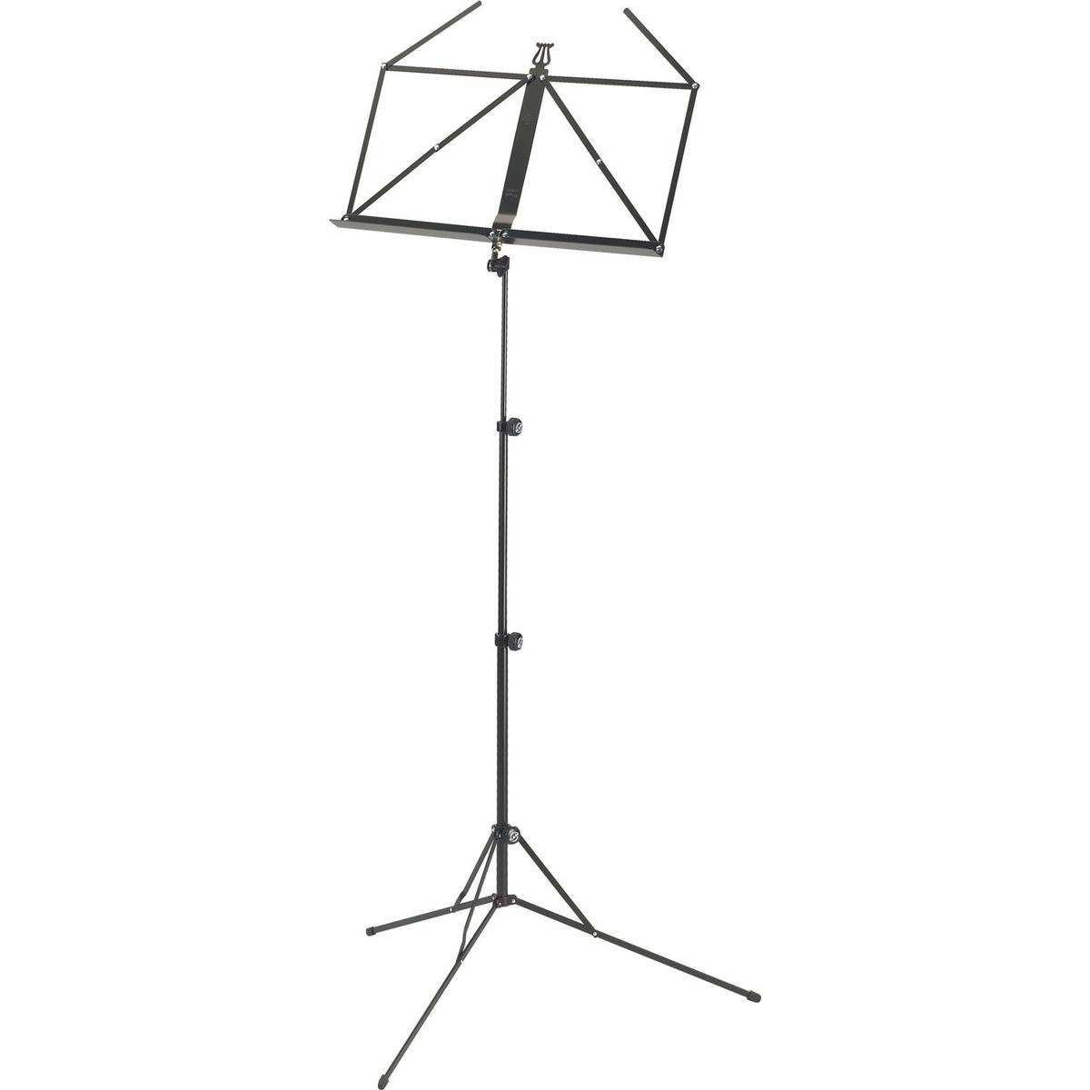 

K&M 101 Music Stand, 25.59-48.23" Height, Black