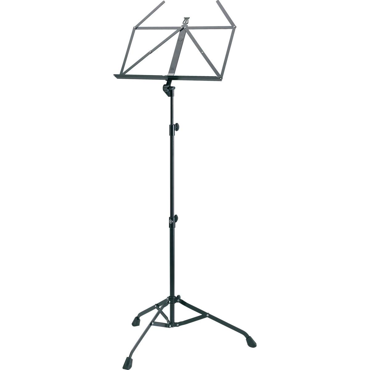

K&M 107 Professional Fully Adjustable Music Stand, 26.5-57.8" Height, Black