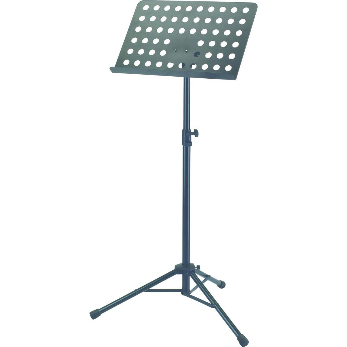 

K&M 11940 2-Piece Foldable Orchestra Music Stand, Black