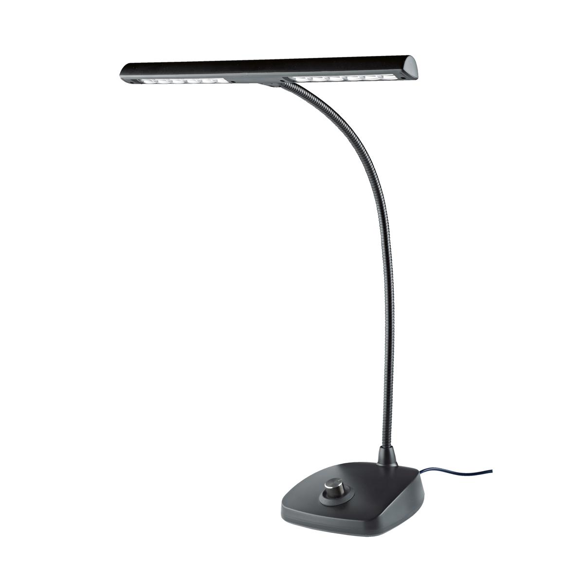 

K&M 12298 LED Piano Lamp, Black