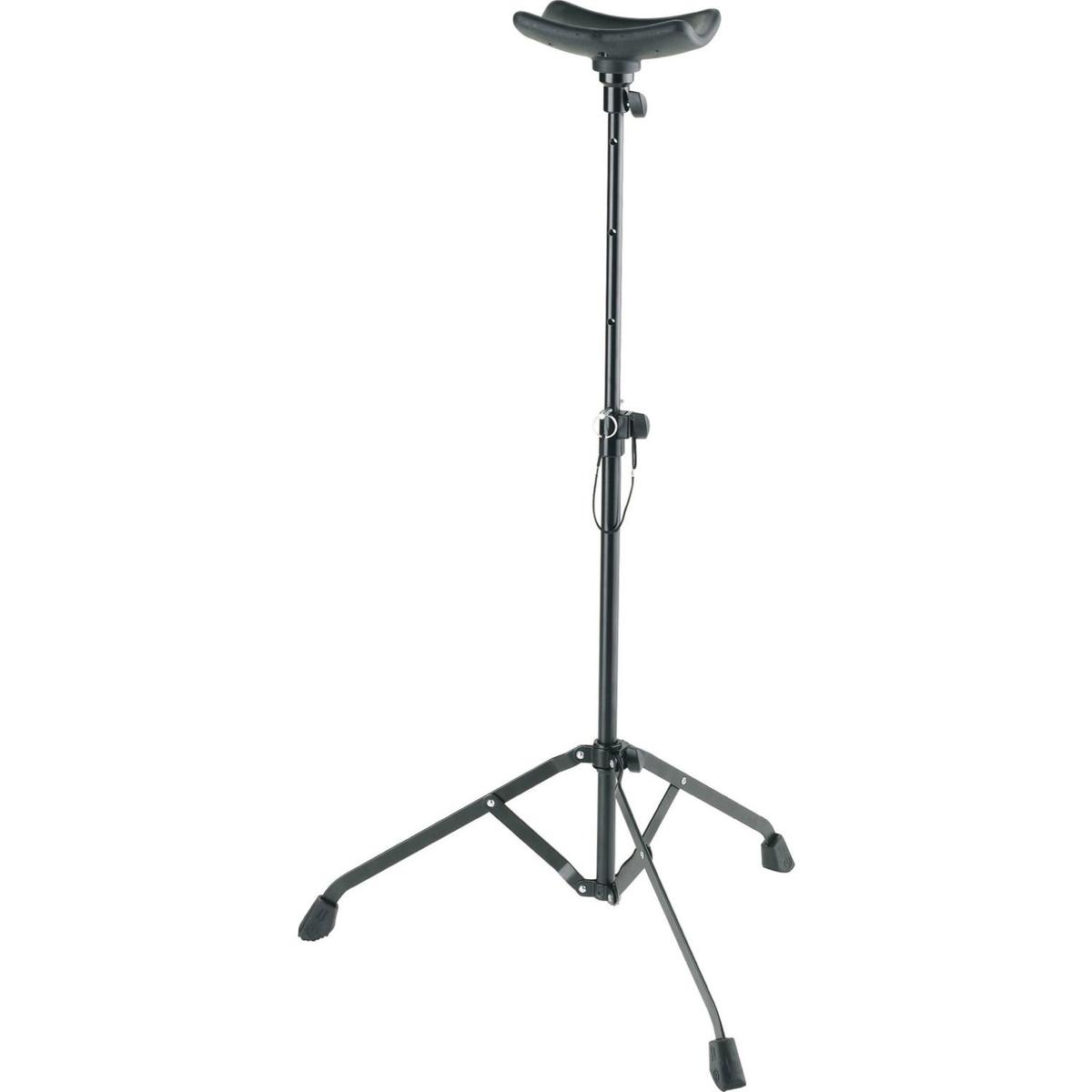 

K&M 14951 Tuba Performer Stand, 25.59-44.88" Height, 22.4 lb Capacity, Black