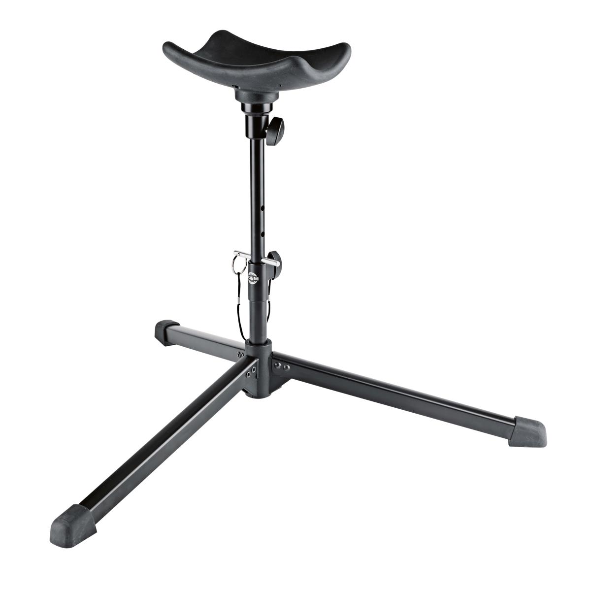 

K&M 14952 Tuba Performer Stand for Children, 9.84-15.74" Height, Black