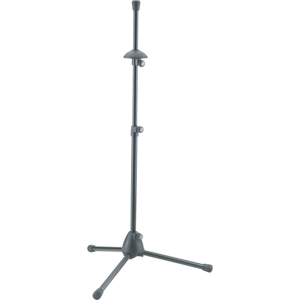 

K&M 14985 Trombone Stand, 23.62-38.18" Height, Black
