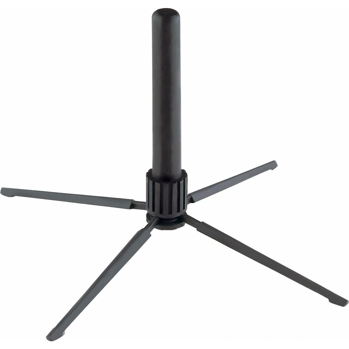 

K&M 15232 Flute Stand, 6.10" Height, Black