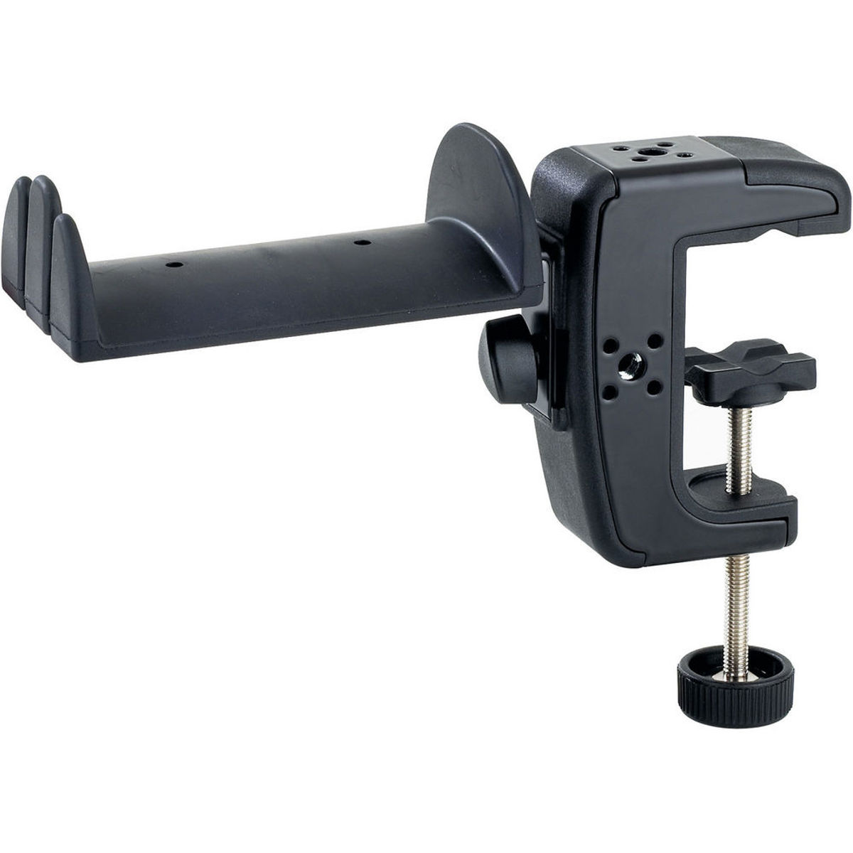 Photos - Other Sound & Hi-Fi K&M K&M 16085 Headphone Holder with Table Clamp, Fits Tables Up to 53mm Th 