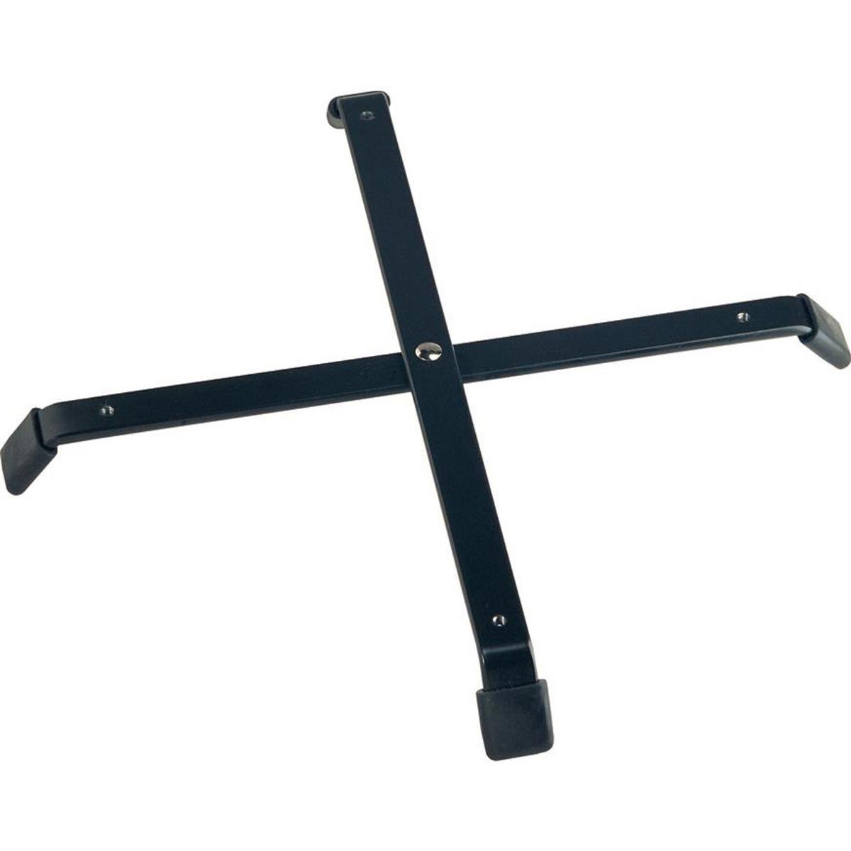 

K&M 17710 Foldable Base for Multiple Peg, Black
