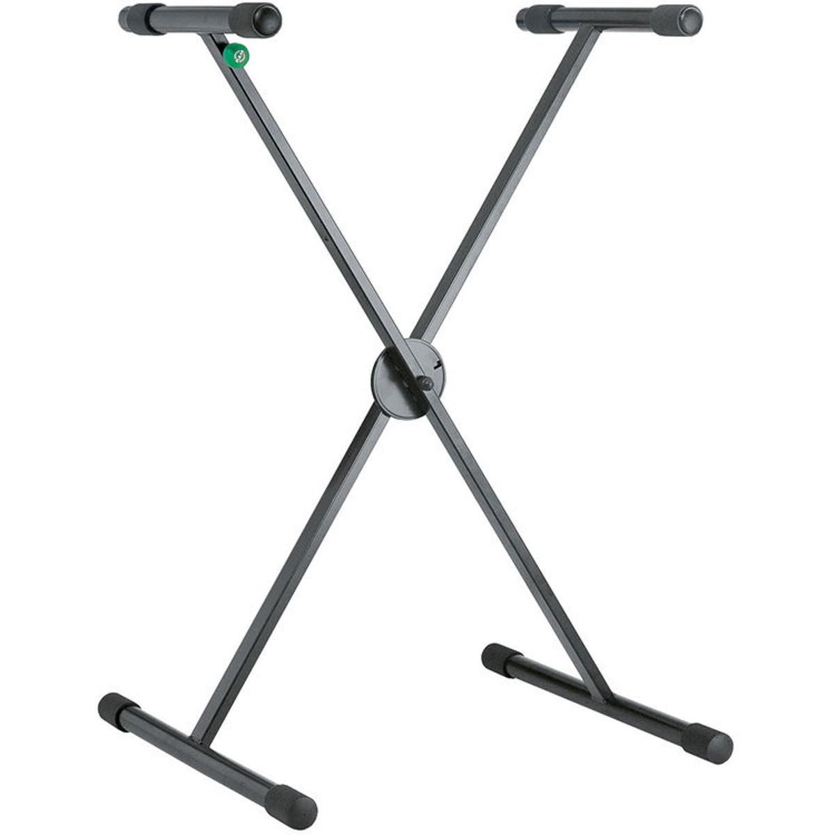

K&M 18940 X-Style Keyboard Stand with Quick Release Push-Button, Black