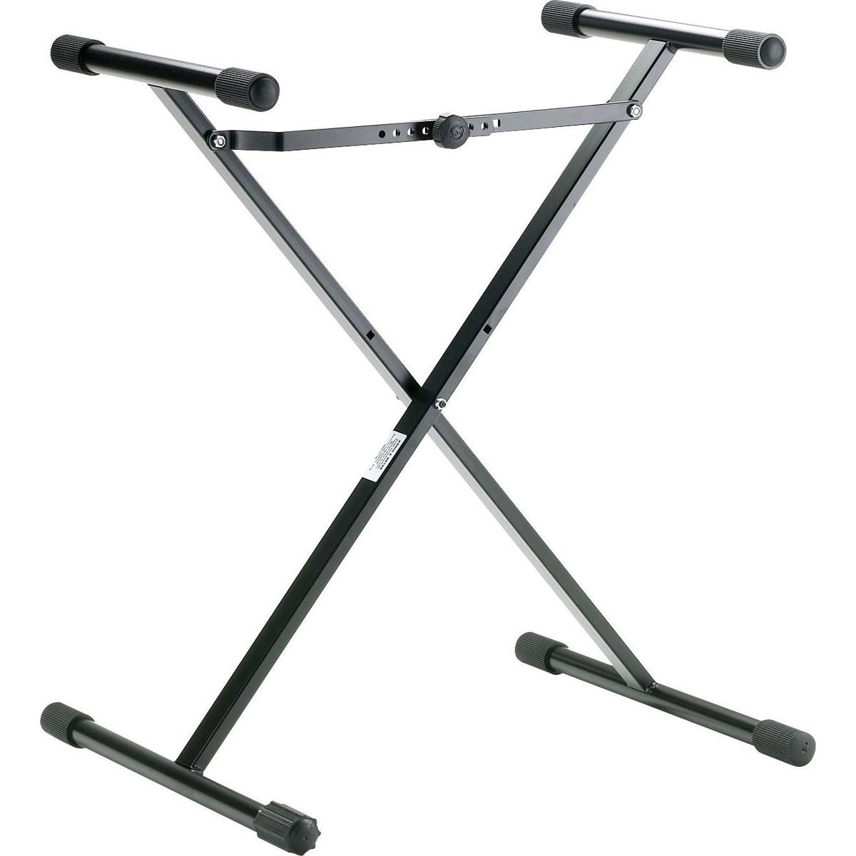 

K&M 18969 X-Style Keyboard Stand for Kids, 13.3-29.5" Adjustable Height, Black