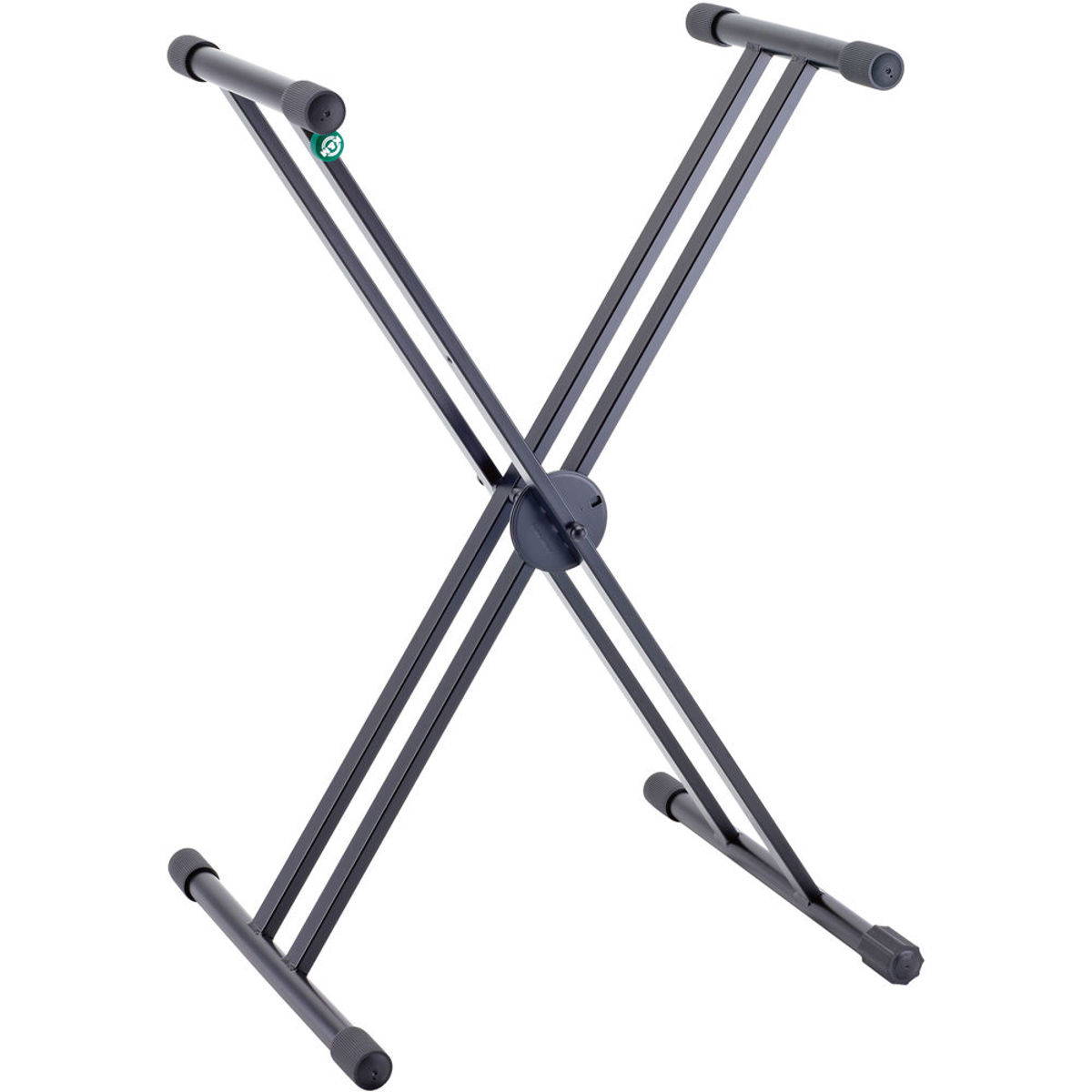 

K&M 18995 Double-Braced X-Style Keyboard Stand, Black