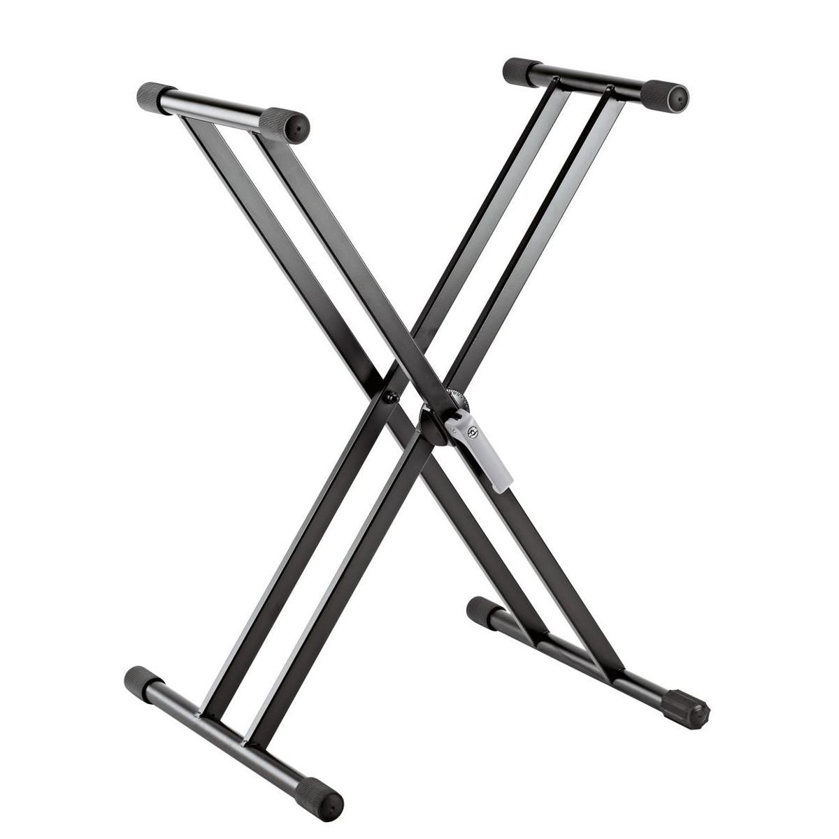 

K&M 18997 Keyboard Stand, 110.1 lbs Capacity, Black